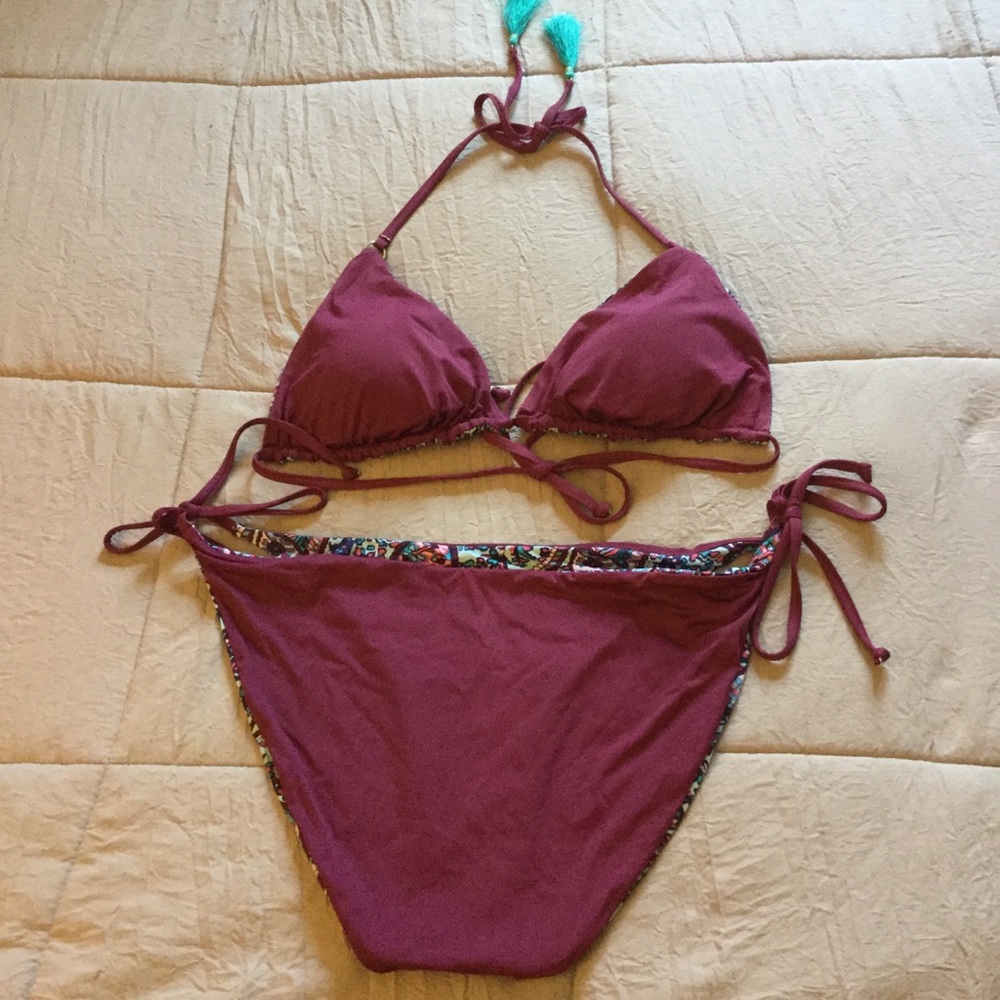 Reversible cute boho print bikini - Picture 5 of 5